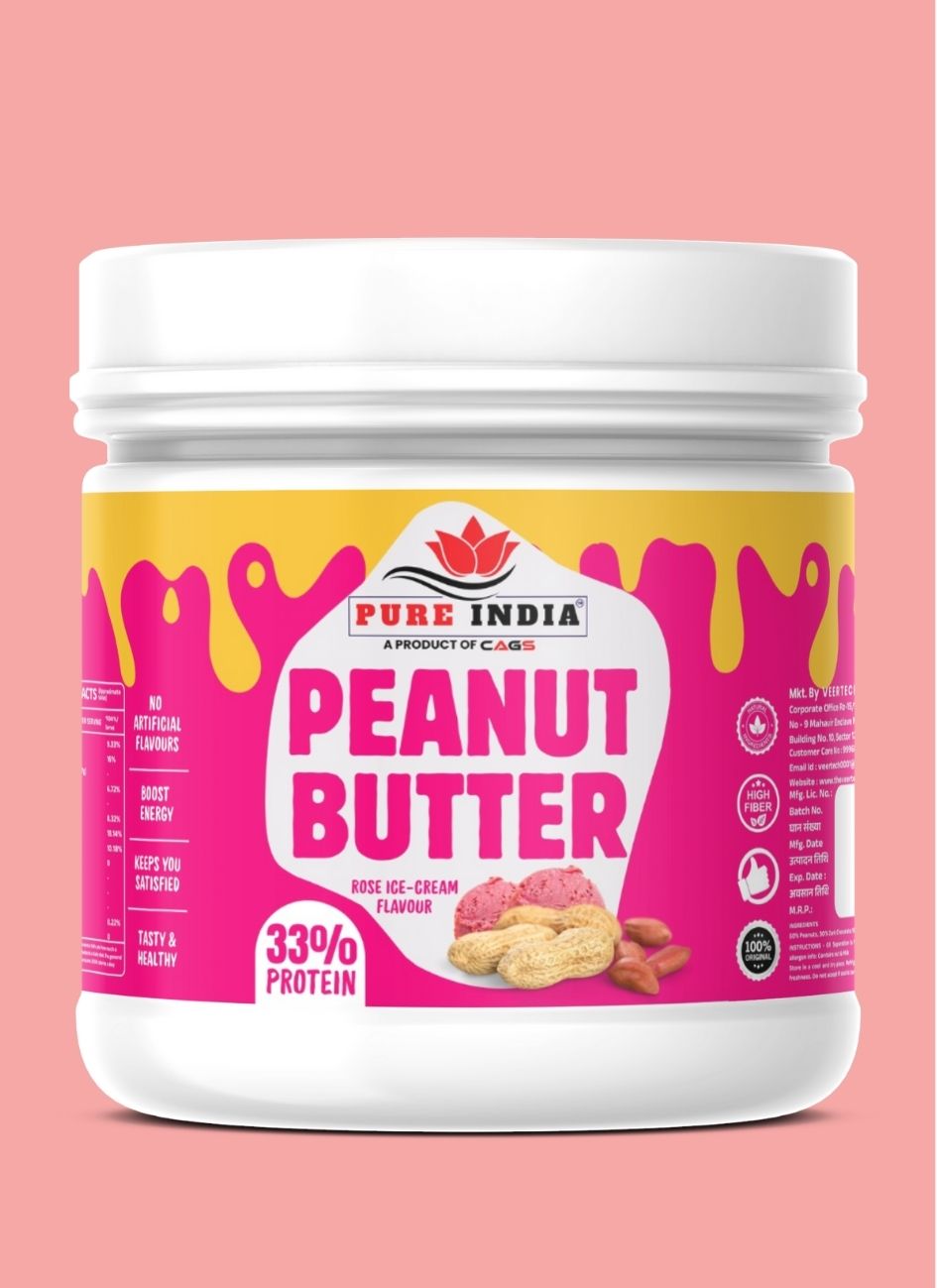 ROSE PEANUT BUTTER 1KG / PURE INDIA